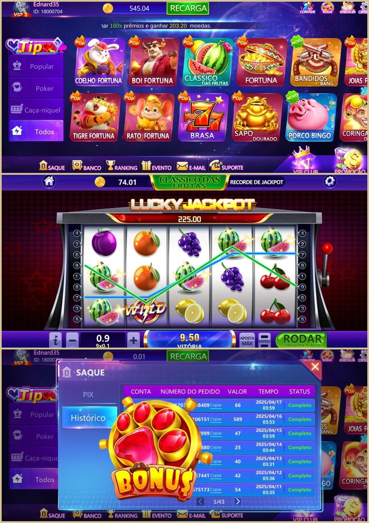Irwin casino game